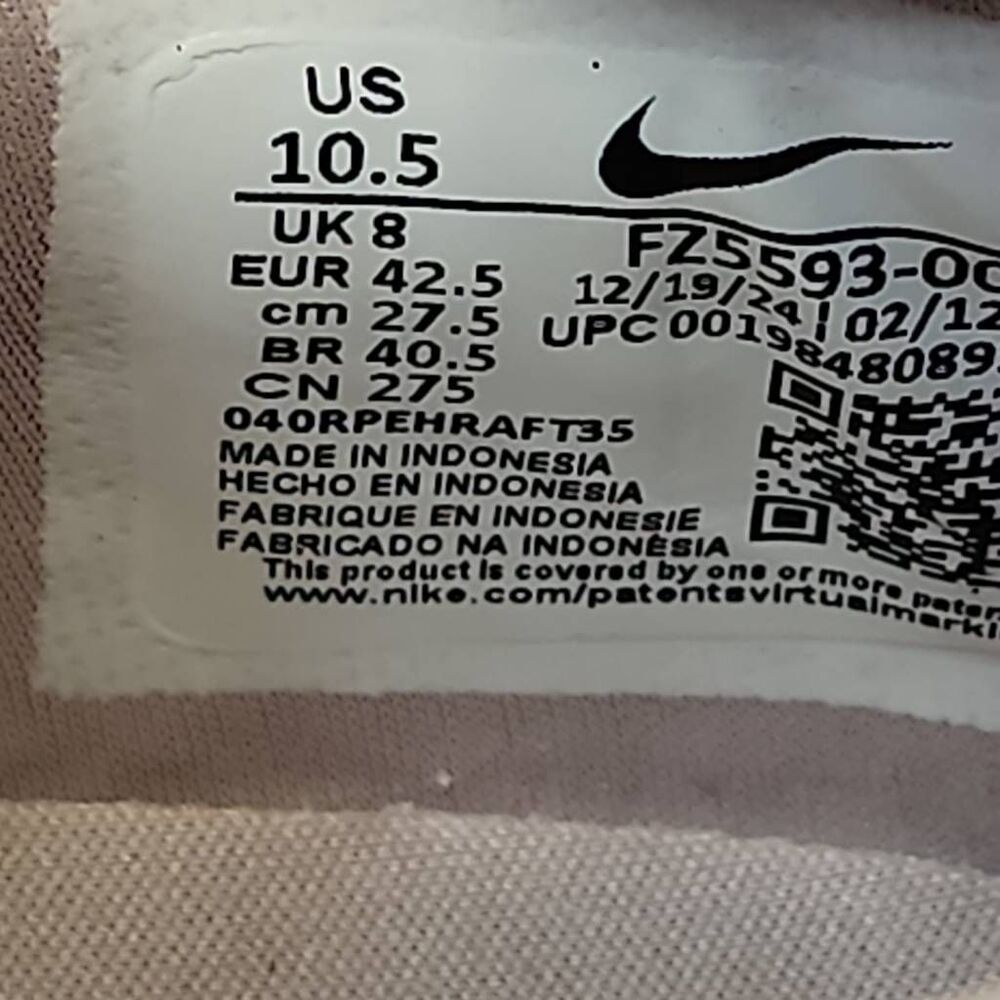 Nike Field General Women's Size 10.5 Platinum Violet(Pink) Gum Soles - Picture 9 of 10
